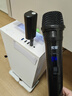 索爱（soaiy）充电无线麦克风家庭KTV唱歌舞台主持演讲K歌会议音箱音响功放万能一拖二话筒WS16 黑 实拍图