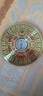 铜一心铜罗盘高精度随身携带迷你八卦小罗盘圆形袖珍二寸三元三合 金面【实心】二寸【无木盒】 实拍图