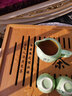 豪祥（HAOXIANG） 轻奢高档整套装懒人自动功夫茶具陶瓷紫砂家用办公会客冲泡茶器 青瓷禅茶懒人茶具+茶叶罐 实拍图