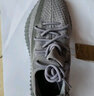 阿迪达斯 （adidas）三叶草男鞋Yeezy350椰子鞋低帮透气缓震休闲运动跑步鞋IF3219 IF3219/水泥灰(偏紧) 41 建议拍大一码(255mm) 实拍图