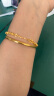 周六福（ZLF）    18K金项链延长链玫瑰金链子彩金链条 5cm -0.22g-黄 晒单实拍图