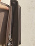 七匹狼男包单肩包男士包包斜挎包真牛皮休闲多功能背包商务公文包送老公 款式1啡色小号AD1A90112 实拍图