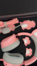 雷蛇（Razer）北海巨妖萌猫专业版V2 有线头戴式电竞游戏耳机耳麦 网红猫耳兔耳熊耳 RGB灯效 吃鸡神器 粉色 实拍图