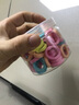 扇尾鱼儿童皮筋不伤发卡通公主发绳橡皮筋小女孩扎头绳高马尾发圈头饰 精品无接缝糖果色小号约100根 实拍图