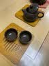 祥业紫砂功夫茶具整套装家用茶盘泡茶壶盖碗茶杯乔迁搬家送礼伴手礼品 紫砂西施壶盖碗八杯茶道茶洗15件 实拍图