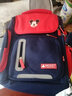 迪士尼（Disney）小学生儿童书包 多功能 大容量 大承重 减负护脊双肩书包  C款-米奇藏红小号（建议1-3年级） 实拍图