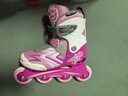 micro迈古轮滑鞋儿童溜冰男女micro滑轮旱冰中小学适用 X3粉色单鞋M码 实拍图