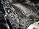 骑安雨衣雨裤套装加棉加厚男女分体式防水防寒保暖冬季骑行电动摩托车 藏青加棉款（雨衣+雨裤+收纳袋） 3XL 实拍图