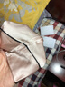 金三塔睡衣女真丝桑蚕丝可外穿凉感短袖睡衣两件套家居服礼物 [推荐]香妃色 XL 实拍图