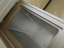 美的(Midea)202升 家用囤货冰柜 双顶开双温柜 一级能效 省电低音卧式冰箱BCD-202DKM(E) 实拍图