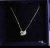 施华洛世奇（SWAROVSKI）【生日礼物】施华洛世奇天鹅 ICONIC SWAN  项链 优雅魅力 黑色天鹅（小）5347330 实拍图