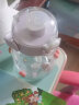 英国Vanow大肚杯大容量水杯女高颜值网红吸管儿童学生运动水壶便携tritan材质塑料杯子1000ML 卡米尔紫 晒单实拍图