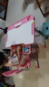 晶熠儿童学习桌椅套装课桌小学生写字桌子学校作业书桌椅家用可升降 知学款(粉):手摇桌手提椅-阅读架 实拍图