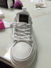 DDeiet品牌男鞋2026春季新款男士百搭运动休闲鞋男厚底真皮板鞋男 白色 41 实拍图