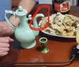 祥燕青瓷家用酒壶白酒复古陶瓷酒具创意小分酒器仿古酒壶龙泉釉 仿古酒壶梅子青 600ml 实拍图