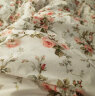 富安娜（FUANNA）床上四件套纯棉100%全棉床单四件套双人加大被套枕套汐颜1米8床粉 实拍图