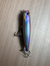钓之屋DW59/85mm/10.5g浮水铅笔路亚远投鱼饵硬饵假饵狗鱼黑鱼鳡鱼鲈鱼 DW59-D 银蓝 实拍图