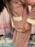 佐丹曼珊瑚绒睡衣女士秋冬季ins风高颜值加绒加厚法兰绒家居服套装冬天 粉撞棕 加绒加厚套装 XL 推荐110-125斤 实拍图