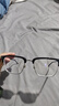 依视路（ESSILOR） 新款商务男镜架时尚潮流镜框女配依视路镜片近视定制眼镜 来架加工 现片2片装 镜框+依视路膜岩非球面1.60现片 实拍图