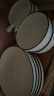 浩雅 釉下彩景德镇陶瓷餐具餐具碗具碗盘碟套装微波炉洗碗机 16头墨云 晒单实拍图