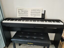 卡瓦依（KAWAI）电钢琴ES110便携式88键逐级配重键盘 卡哇伊专业考级数码钢琴 ES120黑色+木架+三踏板+琴凳礼包 实拍图