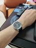 积优（JEAYOU）鳄鱼皮真皮表带男女适用浪琴欧米茄万国劳力士万宝龙百年灵沛纳海真力时萧邦宝齐莱优原装表链 黑色 20mm 不配扣 实拍图