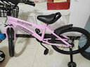 贝琦童（BEIQITONG）儿童自行车单车2-3-4-6-9-10岁男孩童车中大童女孩小孩宝宝脚踏车 高配粉【高强圈】暴君轮+水壶 20寸适合身高（125-145)CM 实拍图