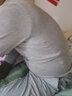 啄木鸟（TUCANO） 毛衣男秋冬新款针织衫韩版修身圆领男士休闲修身打底衫男装衣服 209米色+209蓝色 XXXL 实拍图