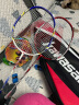 川崎（KAWASAKI）羽毛球拍双拍超轻碳素耐打对拍KD-1蓝红（已穿线+6球+手胶+拍包） 晒单实拍图