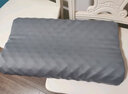 清幽天然乳胶枕头枕芯 泰国进口橡胶枕硅胶成人枕家用儿童一体按摩枕 按摩枕+内套 单只 【简装】 高枕 68*38*11/13cm 实拍图
