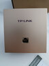 TP-LINK AC1900双频千兆无线AP面板全屋wifi路由器超薄款86型企业酒店别墅家用PoE供电AP1902GI-PoE香槟金 实拍图
