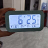 康巴丝（Compas）多功能电子闹钟 背光电子时钟 学生儿童闹钟 801 充电款绿色 实拍图