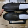 奥康（Aokang）男士休闲羊皮鞋时尚商务百搭工装鞋轻盈柔软缓震耐磨通勤鞋 黑色T223214111 44 实拍图