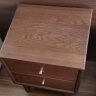 源氏木语实木床头柜现代简约橡木床边小柜子卧室原木储物柜 胡桃色0.4米 晒单实拍图