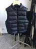 李宁儿童马甲秋冬季新款男童女中大童青少年加厚羽绒运动外穿轻薄背心 黑色 150 实拍图