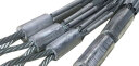苏墨电缆网套牵引拉线钢丝电力导线网罩中间网套拉管网套旋转器抗 电缆150-240平方(适合直径70-100mm) 晒单实拍图