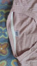 宜而爽女士夏季家居服两件套装绣花短袖短裤睡衣女 粉色 XL/170  晒单实拍图