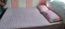 多兰诗（Duolanshi）四件套纯棉 全棉斜纹高支高密床品套件床上四件套 甜蜜花丛粉 标准四件套(被套200*230cm) 晒单实拍图
