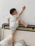 俞兆林（YUZHAOLIN）儿童睡衣夏季男童短袖家居服套装中小童纯棉衣服童装 彩印恐龙 晒单实拍图