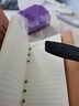 法拉蒙 faramon 活页笔记本子文具A6商务办公记事本小号活页本可随身携带皮面日记本 A6-黑色 实拍图