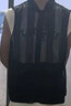 夏季速干款马甲男士马夹皮肤衣网眼透气背心夏天户外坎肩外套T 黑色 L 实拍图