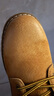 骆驼（CAMEL）休闲增高厚底户外工装男士大黄靴 G13W076024 沙漠黄/咖啡 41  实拍图