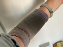 杰臣春夏季护肘睡觉薄款男女士运动保暖网球关节护具护臂护手肘 灰色【2只装】 L【100-140斤】 实拍图