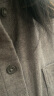 无印良品（MUJI）女式 法兰绒 立领衬衫 格子内搭 衬衣 纯棉全棉 女士秋款BCB19C1A 棕色 M 实拍图