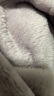 南极人（Nanjiren）珊瑚绒睡衣冬季女款加厚法兰绒2023年新款纯色长袖女士家居服套装 NSCJF-K331浅紫白条绣花 L【建议100-120斤】 晒单实拍图
