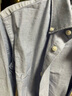 无印良品 MUJI 男式 棉水洗牛津 纽扣领 长袖衬衫 衬衣外套纯棉全棉 萨克森蓝 S (165/84A) 实拍图