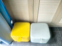 林氏家居 小凳子家用创意可爱矮凳客厅家具LS262【黄色】LS262I1-A方糖凳 实拍图