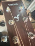 雅马哈（YAMAHA）FSX800CSDB 电箱款 实木单板初学者民谣吉他缺角吉它40英寸沙暴色 实拍图