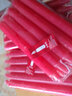 欧知哲（OZ）蜡烛 家用照明白蜡烛 日用应急  烛光晚餐蜡烛 烛台 红色特粗款30支直径2CM*长约20CM 长度看选项 实拍图