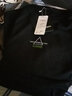 威廉爵驰短袖t恤男纯色潮牌ins五分港风宽松上衣服半袖夏季学生棉T恤休闲 A028黑色 L 实拍图